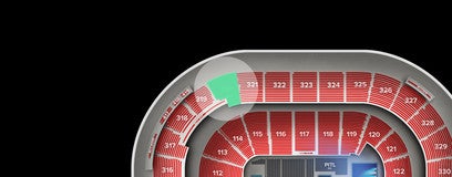 Seat view from Upper