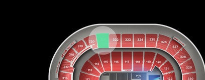 Seat view from Upper