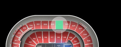 Seat view from Upper