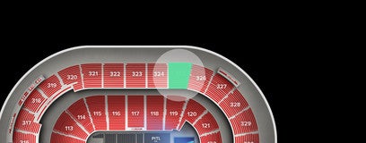 Seat view from Upper