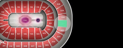 Seat view from Upper