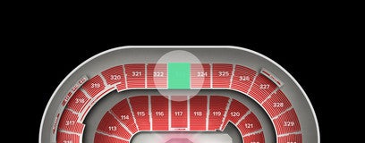 Seat view from Upper