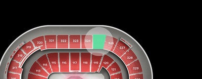 Seat view from Upper