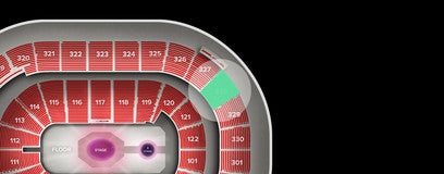 Seat view from Upper