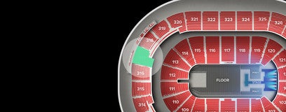 Seat view from Upper