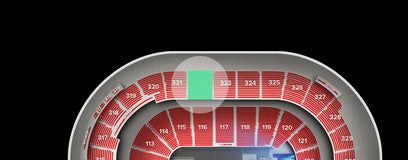 Seat view from Upper