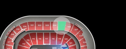 Seat view from Upper