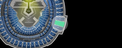Seat view from Upper