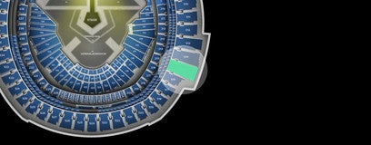 Seat view from Upper