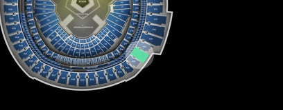 Seat view from Upper