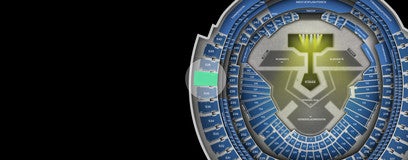 Seat view from Upper