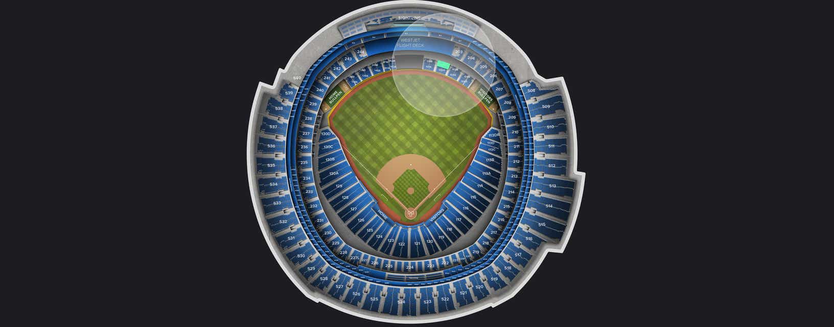 Seat view from Lower