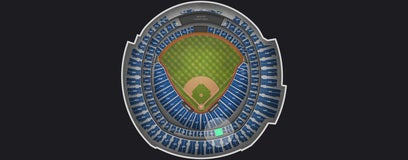 Seat view from 200 Infield