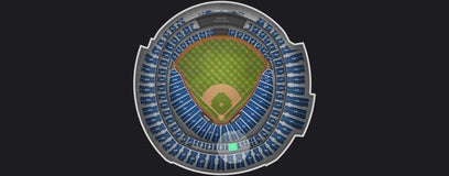 Seat view from 200 Infield