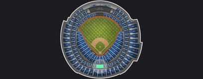 Seat view from 200 Infield