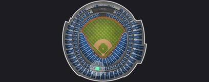 Seat view from 200 Infield