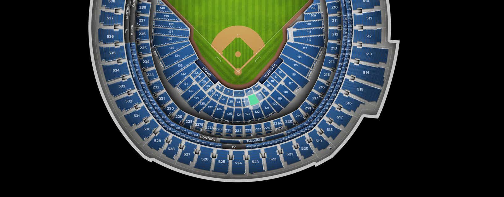 Seat view from Lower