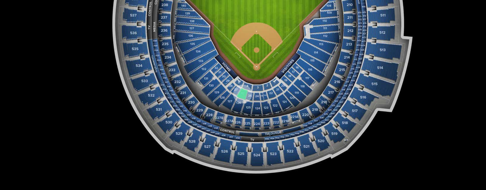 Seat view from Lower