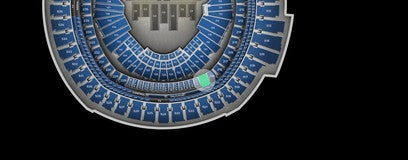 Seat view from Middle