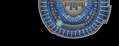 Seat view from Middle