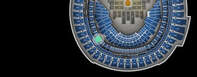 Seat view from Middle