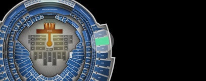 Seat view from Upper