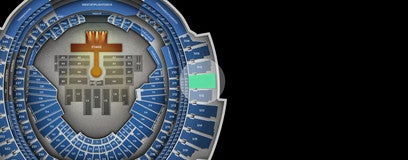 Seat view from Upper