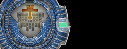 Seat view from Upper