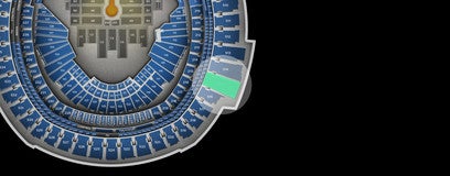 Seat view from Upper