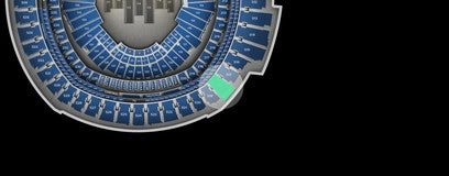 Seat view from Upper