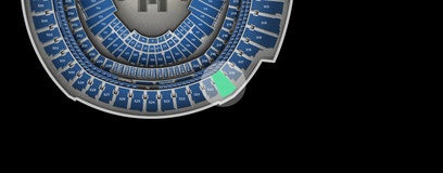 Seat view from Upper