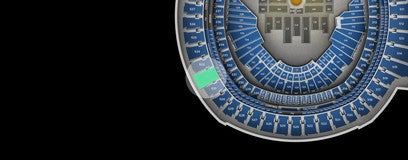 Seat view from Upper