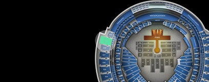 Seat view from Upper