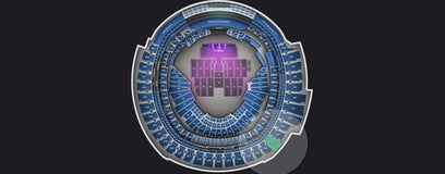 Seat view from Upper