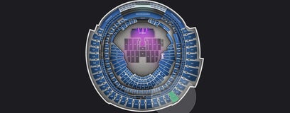 Seat view from Upper