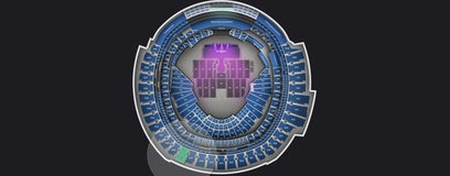 Seat view from Upper