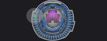 Seat view from Upper