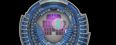 Seat view from Floor