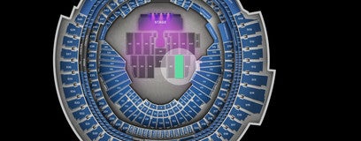 Seat view from Floor