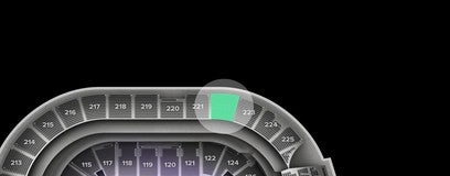 Seat view from Upper