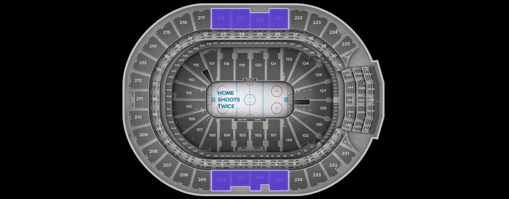 Seat view from Upper Sideline
