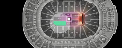 Seat view from Floor