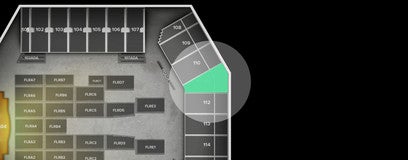 Seat view from Lower