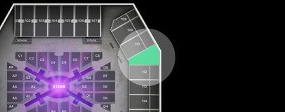 Seat view from Lower