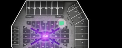 Seat view from Floor