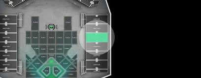 Seat view from Lower