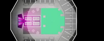 Seat view from FLR3