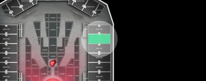 Seat view from Reserved East