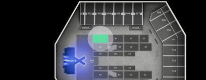 Seat view from Floor