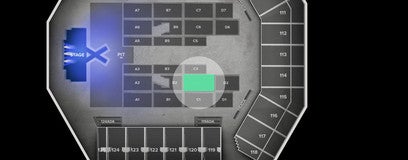 Seat view from Floor